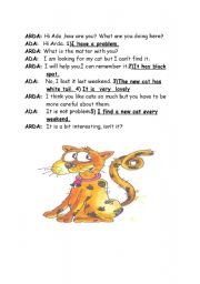 English Worksheet: reported speech