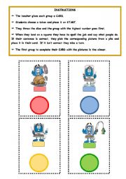 English Worksheet: WHAY DO THEY DO? - BOARD GAME (PART3)