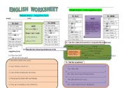 English Worksheet: PRESENT SIMPLE