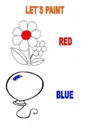 English worksheet: COLOURS