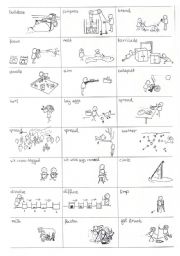 English Worksheet: English Verbs in Pictures - part 23 out of 25 - 