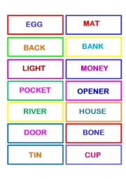 English worksheet: Compounds