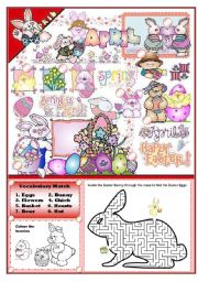 EASTER FUN ACTIVITY SET (elementary)