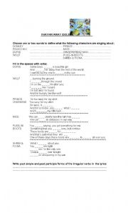 English Worksheet: Shrek 2- Far Far Away Idols-Karaoke