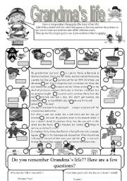 English Worksheet: A pirates life (2 pages)