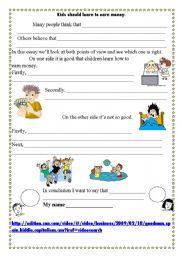 Essay form for young learners