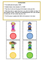 English Worksheet: WHAT ARE THEY DOING? - BOARD GAME (PART3)