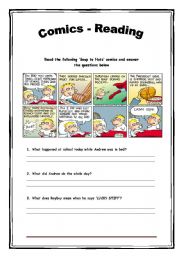 Comics - Reading Activity - 12