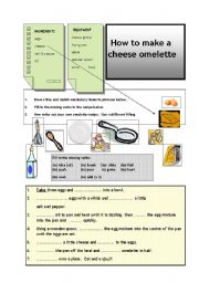 How to make a cheese omelette!