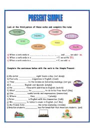 English Worksheet: Present  Simple
