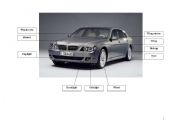 English Worksheet: parts of a car