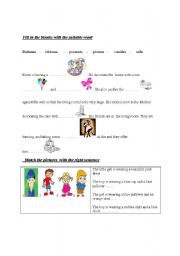 English worksheet: WORKSHEET 