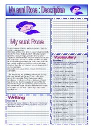  My aunt Rose : READING AND GRAMMAR SERIES N 7