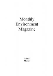 Environment Magazine