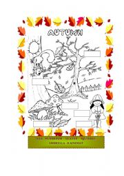 English Worksheet: Autumn