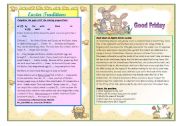 English Worksheet: All about Easter