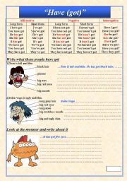 English Worksheet: 