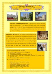 English Worksheet: Queen Elizabeth II and Her Family - part 2