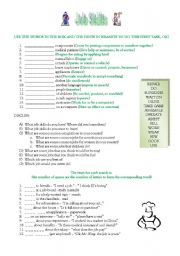 English Worksheet: Job Skills