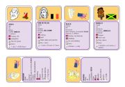 CARD GAMES 2/3 - Identity + likes + CAN + Possession (6cards/24)