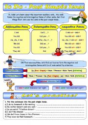 To Do - Past Simple Tense