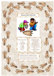English Worksheet: Past simple BOARDGAME (80 regular verbs cards, 30 signal words, +BW, EDITABLE, PRINTER FRIENDLY) ((4 pages))