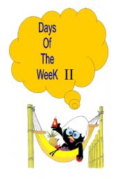 English Worksheet: days of the week 2/2