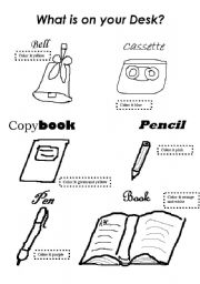 English worksheet: Color the pictures