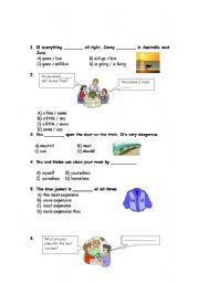 English worksheet: mixed worksheet