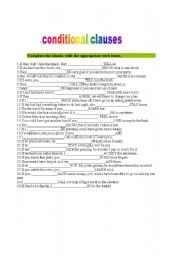 CONDITIONAL CLAUSES,TYPES 1,2 AND 3