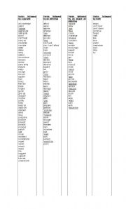 English Worksheet: Verbs that precede gerunds and infinitives