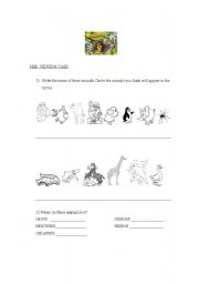 English Worksheet: Madagascar