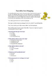 English Worksheet: Passage Writing