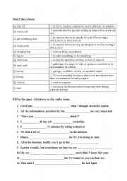 English worksheet: Eletronic Equipaments Actions Vocabulary