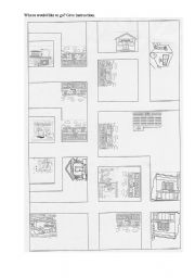 English Worksheet: Places (shops)