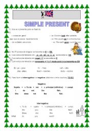 English Worksheet: SImple Present
