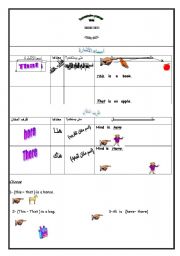 English Worksheet: demonstrative pronouns