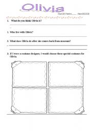 English worksheet: Olivia