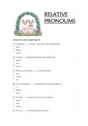 RELATIVE PRONOUMS PART 1