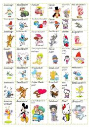 English Worksheet: *Reward Stickers*