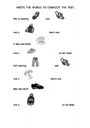 English worksheet: pictograms