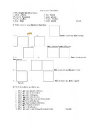 English worksheet: Test unit 3 ( ENTERPRISE 1)