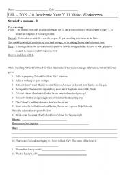 English worksheet: scent of a woman 3