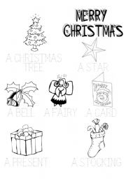 English Worksheet: Christmas - Christmas vocabulary