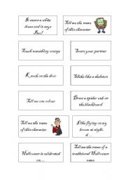 English worksheet: halloween riddles