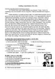 English Worksheet: The Oral Presentation