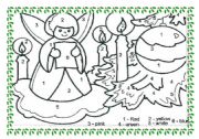 English Worksheet: christmas