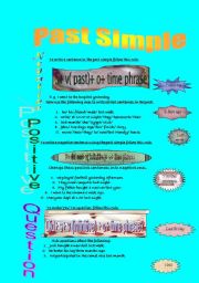 English Worksheet: past simple