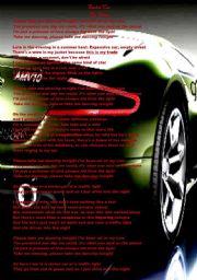 English Worksheet: Stolen Car. Lyrics by Sting