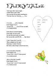 English worksheet: fairytale